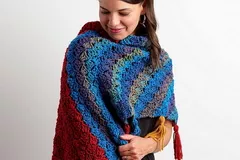 Cozy Blanket Scarf Free Crochet Pattern