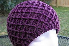 Diamond Ridges Free Crochet Pattern