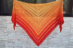 Mae Belle Shawl Free Crochet Pattern