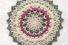 Sweet Posy Mandala Free Crochet Pattern