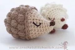 Crochet Hedgehog Amigurumi Free Pattern and video tutorial