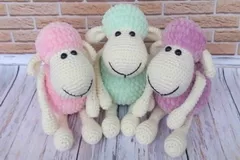 Amigurumi Toy Sheep Free Crochet Pattern