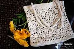 Fancy Market Bag Free Crochet Pattern