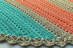 Simple Summer Shawl Free Crochet Pattern