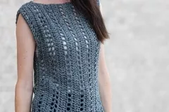 Easy Sleeveless Top Free Crochet Pattern