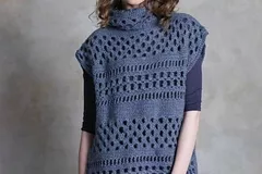 McKenna Openwork Pullover Free Crochet Pattern