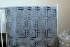 All Squared Up Baby Blanket Free Crochet Pattern