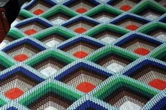 Cool blankets with a 3D pattern