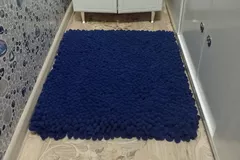 Here's a rug turned out to be in the bathroom