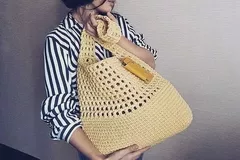 Cool Cord Shopper Bag