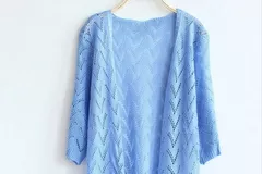 Light blue cardigan