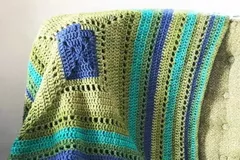 Granny Filet Square Afghan