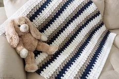 Easy Done In A Day Crochet Baby Blanket