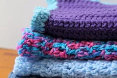 Double Crochet Baby Blanket