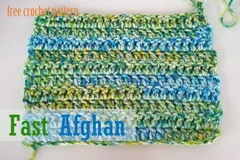 Quick Springtime Afghan