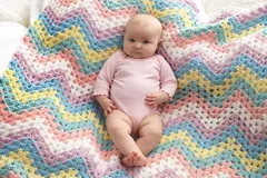 Pastel Rainbow Baby Blanket