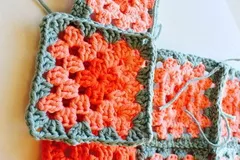 Simple Granny Square Blanket