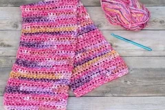 Super Simple Crochet Scarf