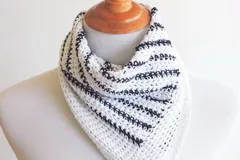 Striped Neck Scarf