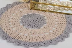 Scalloped Round Doily