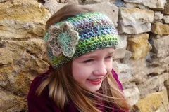 Boho Chic Crochet Headband