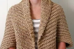 Simple Spring Shrug Free Crochet Patterns