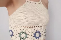 Hepatica Granny Top Free Crochet Pattern