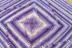 Spin The Wheel Blanket Free Crochet Pattern