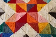 Crochet Hybrid Quilt Free Pattern