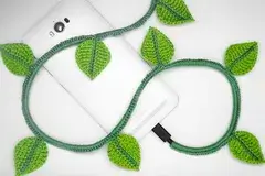 Ivy Cord for Your Phone Free Crochet Pattern