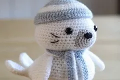 Sammy the Seal Free Crochet Pattern