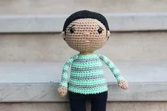 Zayd Boy Doll Free Crochet Pattern