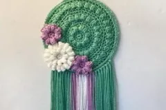 Boho Wall Hanger Free Crochet Pattern