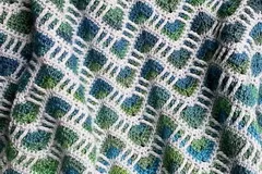 Cascade Blanket Free Crochet Pattern