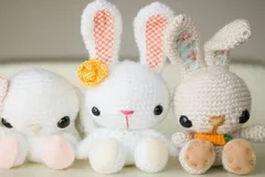 Spring Bunnies Free Crochet Pattern