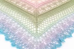 Edlothia Shawl Free Crochet Pattern