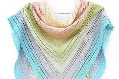 Summer Morning Shawl Free Knitting Pattern