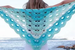 Virus Shawl Free Knitting Pattern