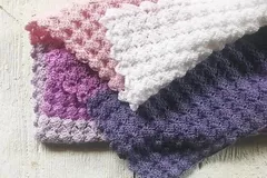 Easy-Peasy Baby Blanket Free Crochet Pattern