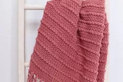 Boho Puff Stripes Blanket Free Crochet Pattern