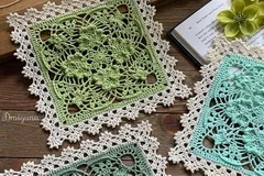 Shamrock Square Free Crochet Pattern