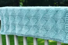 Velvet (Ribbed) Diamond Blanket