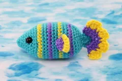 Free crochet fish pattern