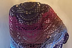 Butterfly shawl pattern