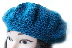 How to crochet a beret hat