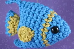 Free crochet fish pattern