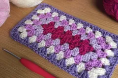 Oblong granny square