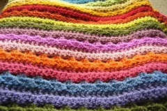 Cosy stripe crochet pattern