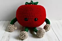 Crochet tomato pattern