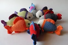 Little fish crochet pattern